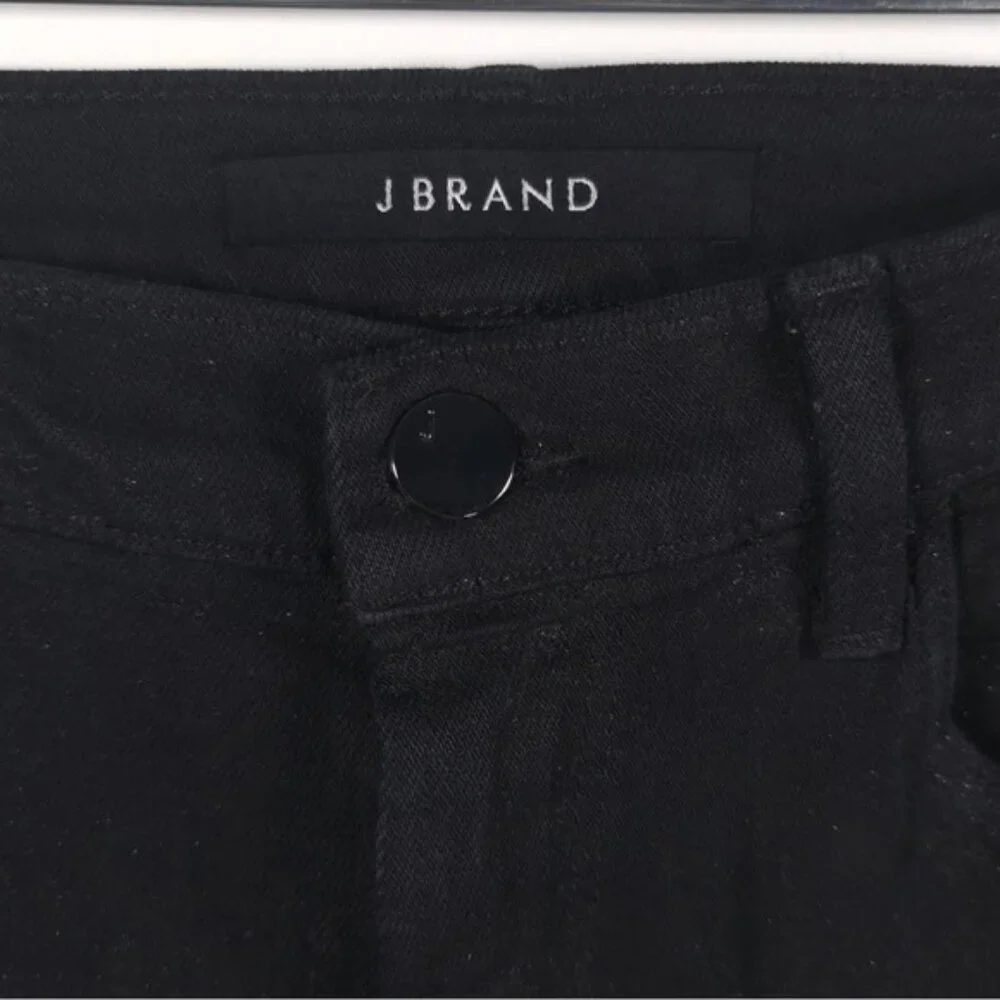 NWT J BRAND RUBY 30 HIGH RISE CIGARETTE CRYSTAL BLACK‎ Jeans USA🇺🇸MADE Size 26